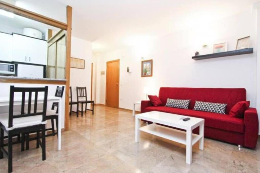 White Beach 100M Playa, Wifi, Pool 6Pax Салоу Экстерьер фото